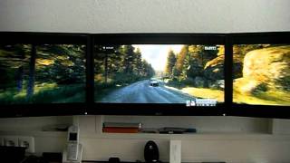 Dirt3 Eyefinity on Ati 5870 - Runs smooth