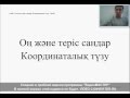 6.Оң және теріс сандар.Координаталық түзу