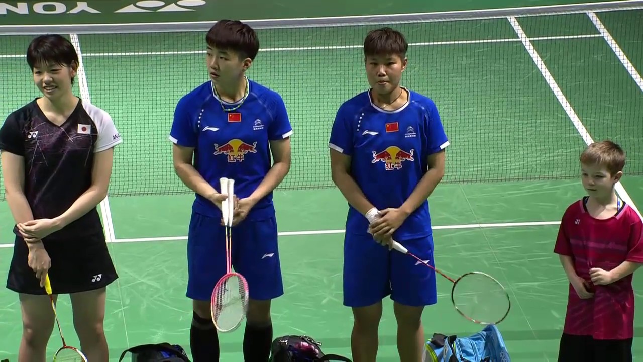 Yonex German Open 2017 | Badminton F M1-WD | Fuk/Hir vs Huang/Li