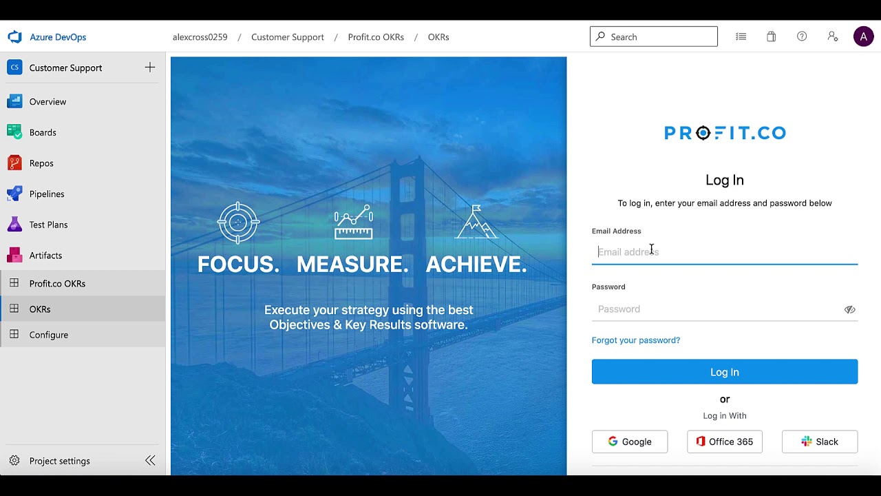 How to integrate Azure Devops with Profit.co? - YouTube