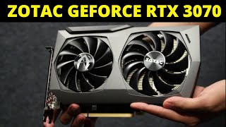 Zotac GeForce RTX 3070 Twin Edge OC Unboxing and Gaming