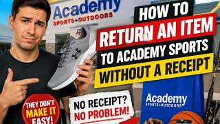 How to return an item to Academy Sports without a receipt