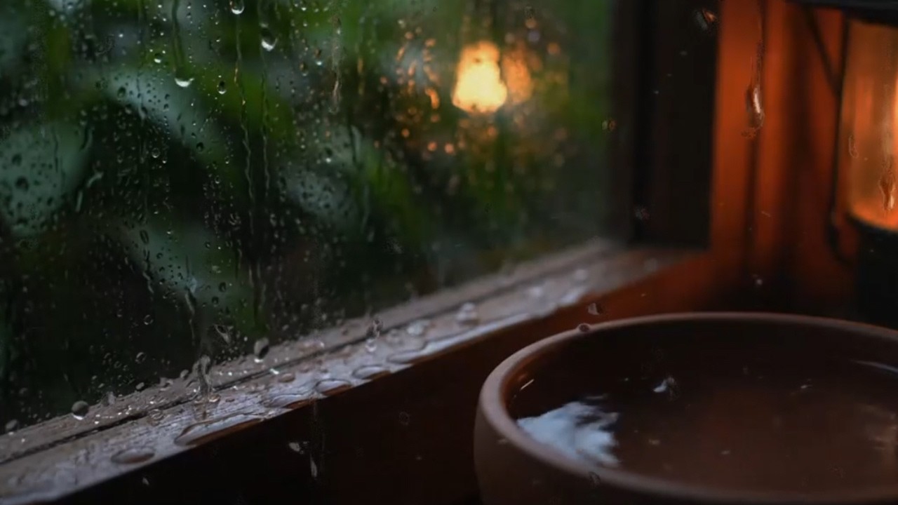 Peaceful Rain Sounds For Insomnia | Sleep Fast