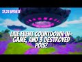 **17.21** LIVE EVENT Countdown and ABDUCTOR in-game!! (Say Goodbye to 3 POI&#39;s...)