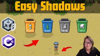 Easily Add Shadows to 2D Sprites For Top-Down Games in Unity
