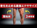 【知らないと損】たった３週間で脚力の８０％を回復させる最強運動５選