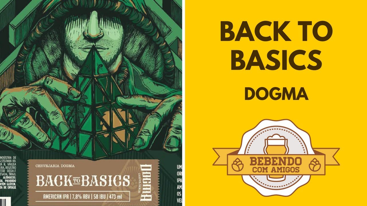 Cerveja Dogma Back to Basics American IPA 