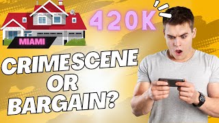 Miami Crime Scene? | @Zillow | What 420k Gets You in Miami