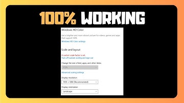 How To EASILY Reset Or Change Custom Display Scaling Set Into 500  to 100  In Windows Or Computer