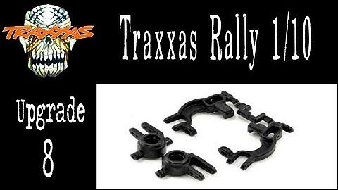 Kojot - Traxxas Rally - Level 8 Upgrade - RPM Steering & Caster Blocks