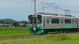 えちごトキめき鉄道 ET127形妙高はねうまライン 高田駅付近通過