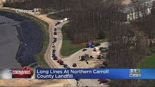 Long Line Causes Delays At Carroll County Landfill