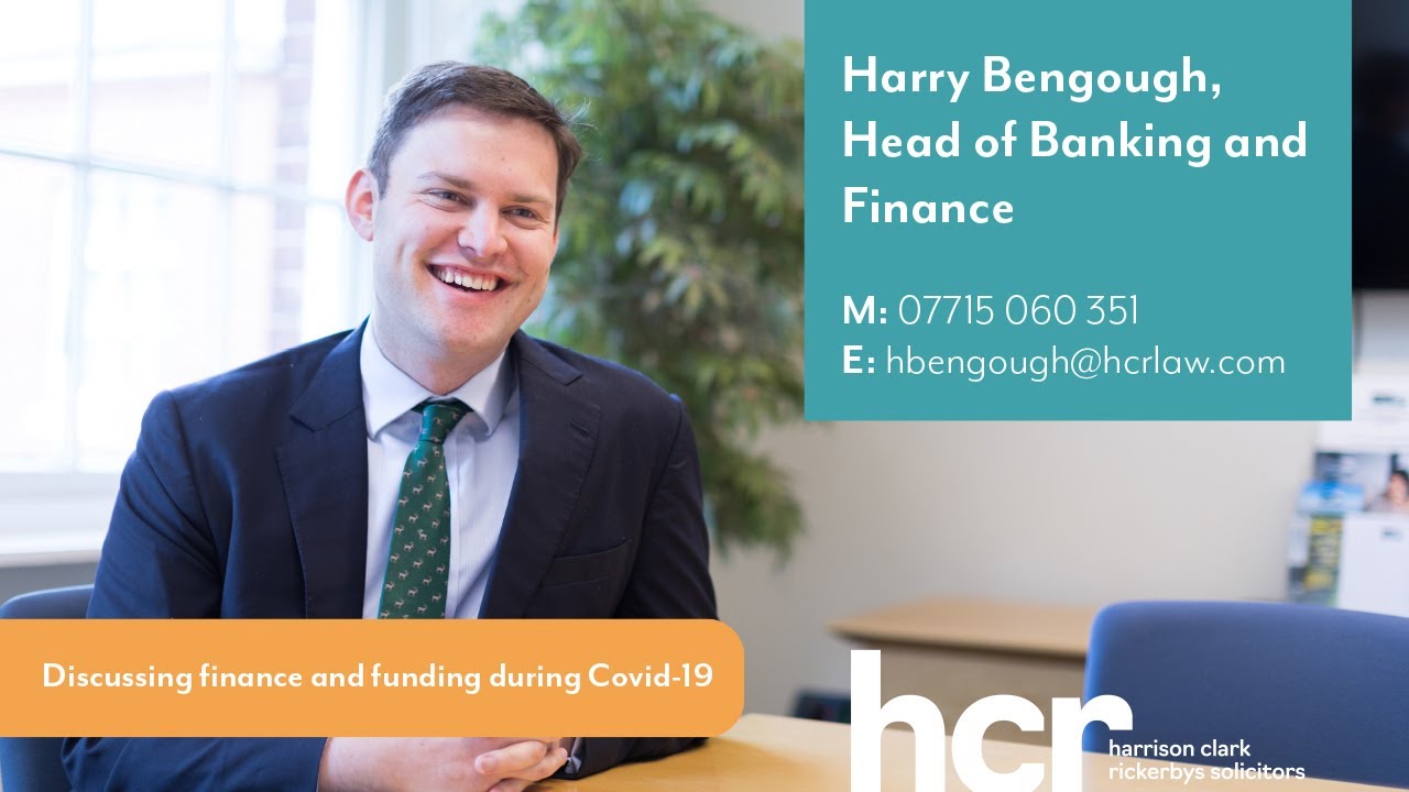 Webinar: Finance and funding during Covid-19