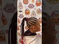 Happy client ♥️ #blackgirlcreator #melanin #hairbraids #braids #stylish #fyp #youtubeshorts