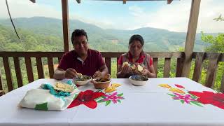 ✅️😃Preparando una deliciosa comida con frijolitos y flores de cactus en mi casita del campo