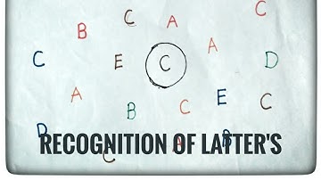Letter Recognition and Identification | Part One: Learn Letters A to E |