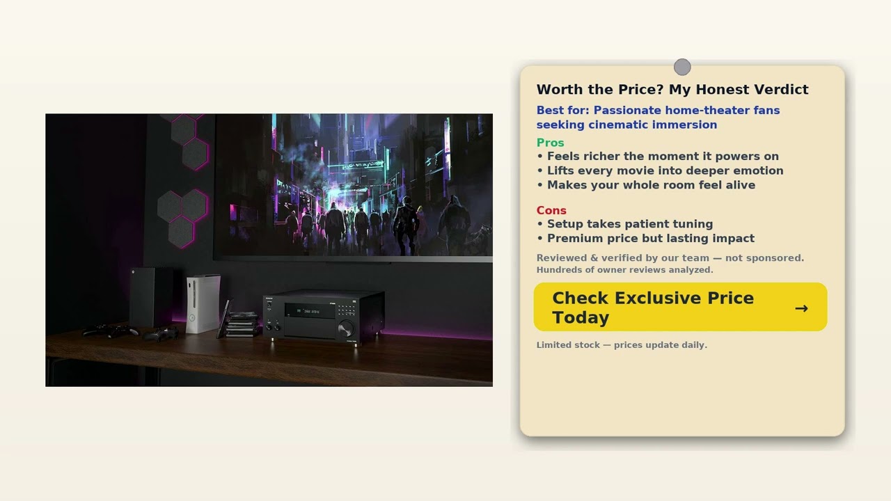 Review: Onkyo TX-RZ70 AV Receiver | 11.2-Channel, 140W Power | Dirac Live, THX Certified