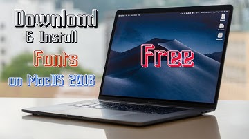 How To Download & Install Beautiful Fonts on MacOS 2018
