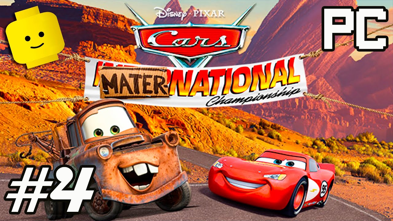 CARS Lightning McQueen PC: Mater National Championship - Racing Cartoon  Video Games #4 - YouTube