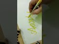 beautiful name ##handwriting