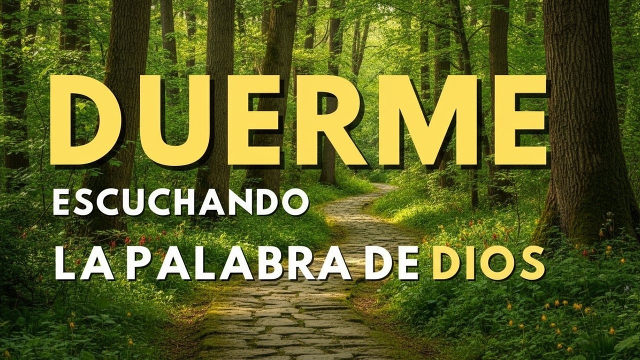 DUERME ESCUCHANDO LA PALABRA DE DIOS I BÍBLIA HABLADA RV 1960 - YouTube