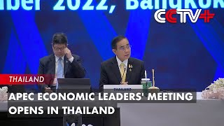 APEC Economic Leaders' Meeting Kicks off with Focus on Sustainable Growth