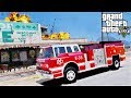 GTA 5 Firefighter Mod Spare 1975 Ford C-900 Firetruck Saves The Day After Main Truck Breaks Down