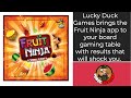 Fruit Ninja Combo Party - The Family Gamers