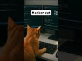 Orange cat hacking the data #ai #cat #aigenerated #cute #aiart #catshorts #cutecat #codeart #viral