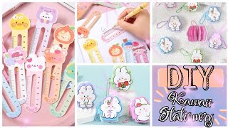 DIY Kawaii Stationary | How to Make kawaii stationary at home| Handmade Stationary Items |