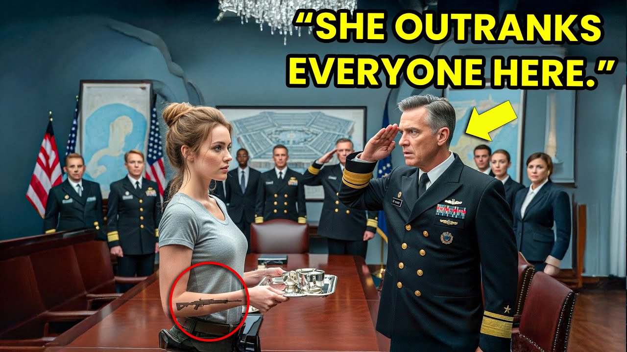The SEAL Admiral Asked Her Rank As A Joke — Then Realized Her Sniper Tattoo Outranked Him