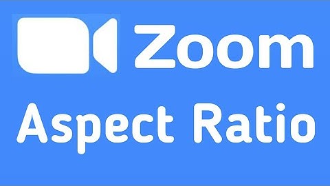 How to Change Aspect Ratio Settings in Zoom app || Set Aspect Ratio In Zoom cloud meeting