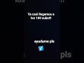 lleguemos a los 100 subs