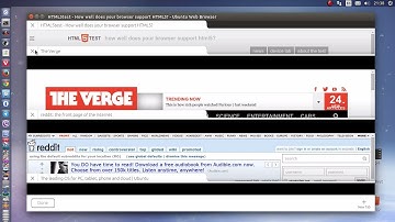 Ubuntu Web Browser on Ubuntu 15.04
