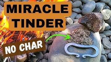 Mugwort Flint Steel Fire | Amazing No Char Tinder