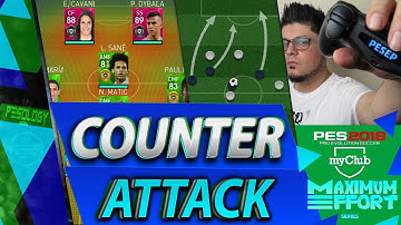 PES 2018 Counter Attack v Possession Game  myClub Maximum Effort Series