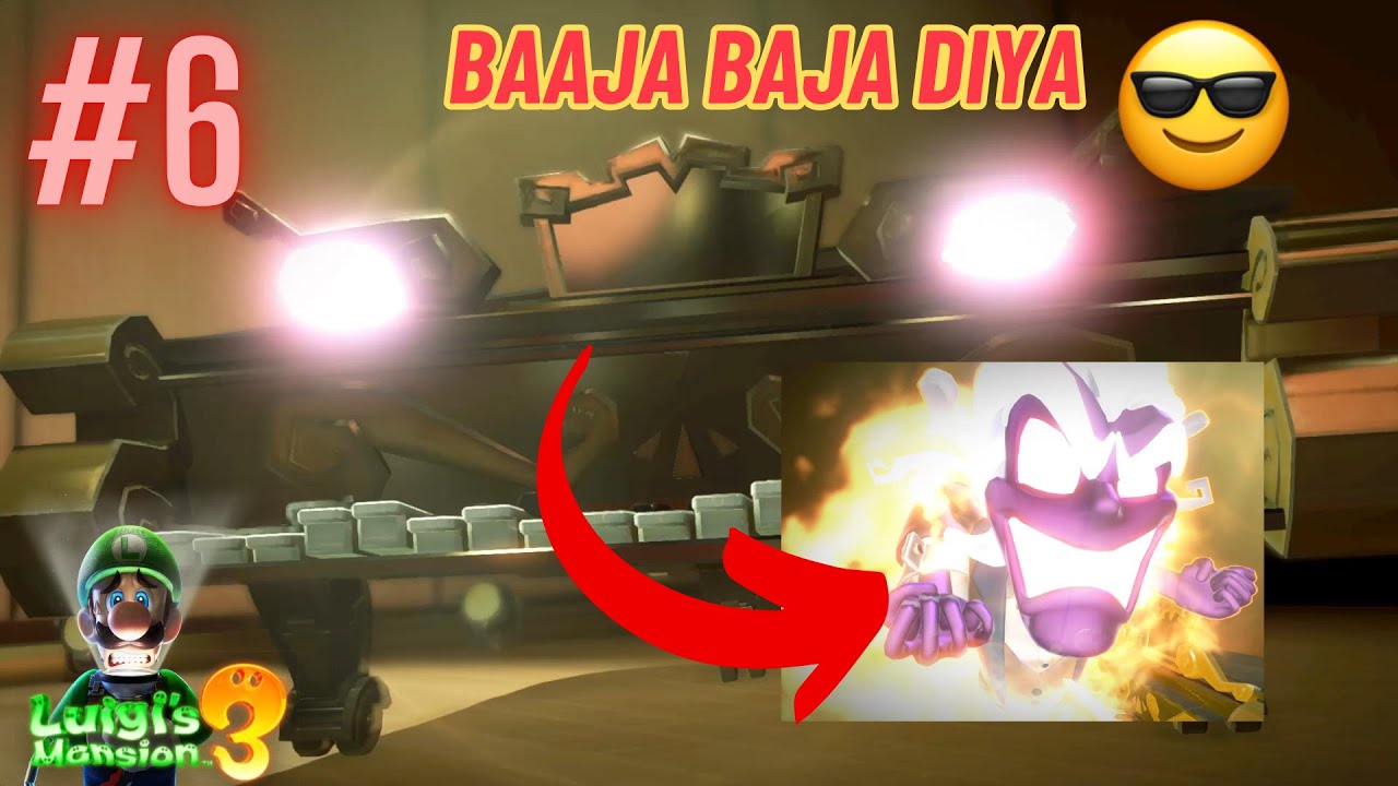 PIANO BHOOT KA BAAJA BAJA DIYA | LUIGI'S MANSION 3 - EPISODE 6 | GAMEPLAY | SILENT COMMENTARY