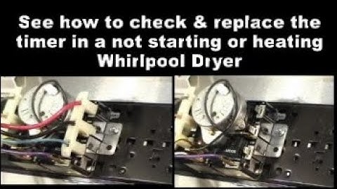 Whirlpool Dryer Won