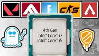 How well do Intel 4th Gen CPUs run games today? (E3 1241 v3 Xeon as i7 4770, i5 4570)