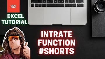 INTRATE Function #Shorts Microsoft Excel Tutorial