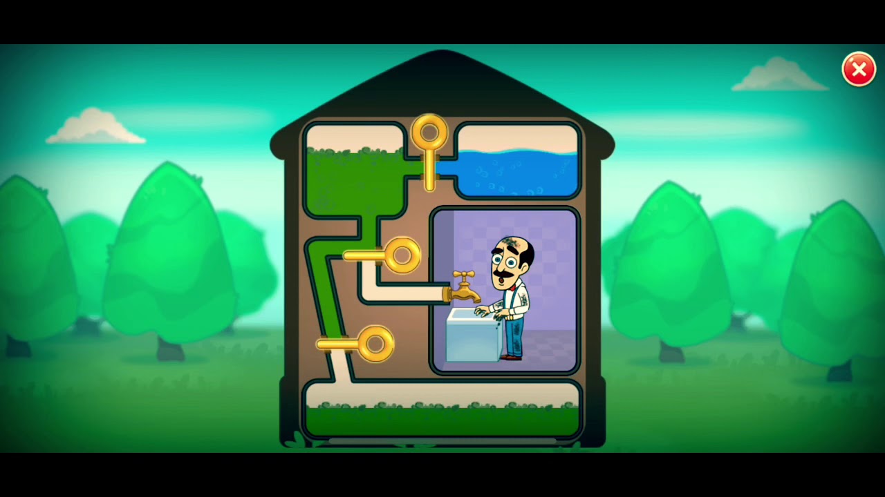 Homescapes bonus level! Water puzzle. YouTube