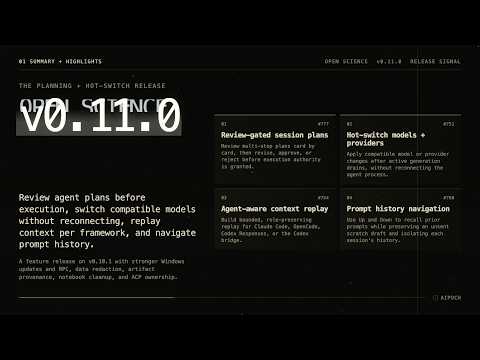 [AIPOCH] Open-Science v0.11.0 Update Note