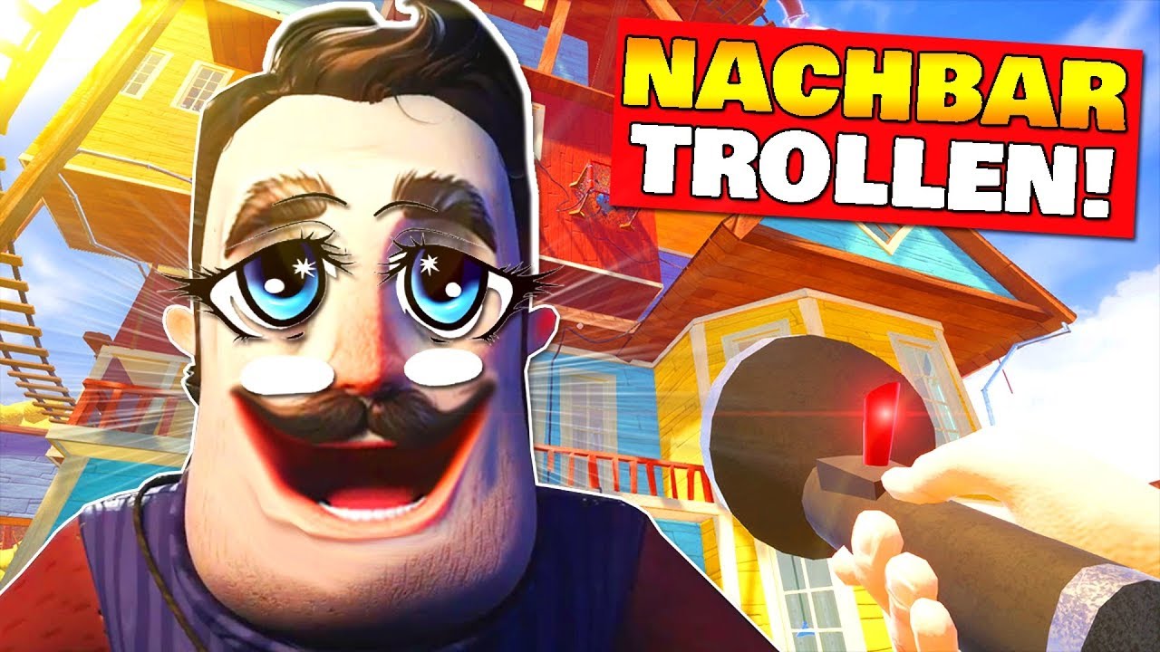 PRO gegen NOOB beim ÄRGERN?! - Ärger Den Nachbar!