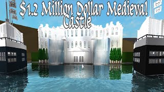 $1.2 Million Dollar Medieval Castle (Bloxburg Tour)