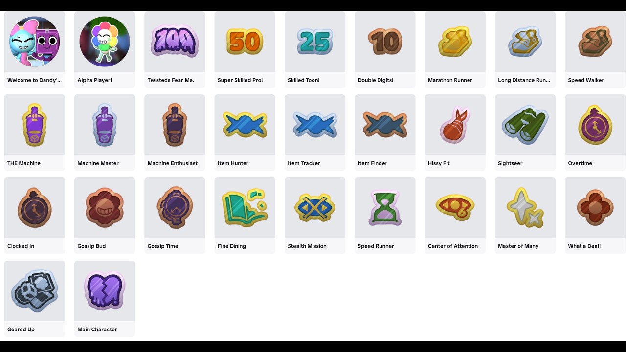 Attempting (And Failing) to get new Dandy's World achievements Live!