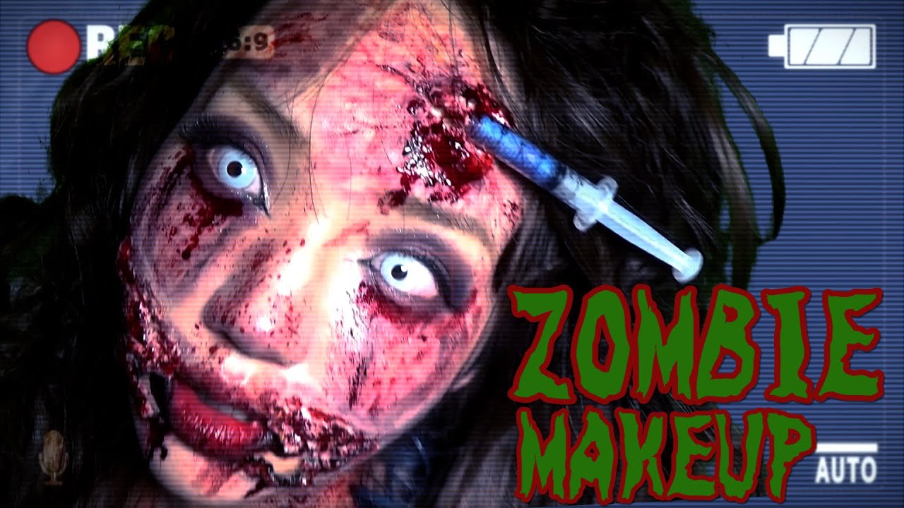 Eng Subs グロ注意 ガチでゾンビ特殊メイクしてみた Halloween Zombie Prosthetic Makeup Youtube