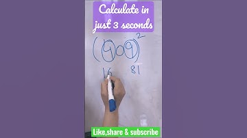 Square of a 3 digit number with 0 in middle #mathematics #maths #mathshorts #mathstricks #math
