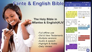 Fante & English Bible Offline App - With Audio screenshot 4