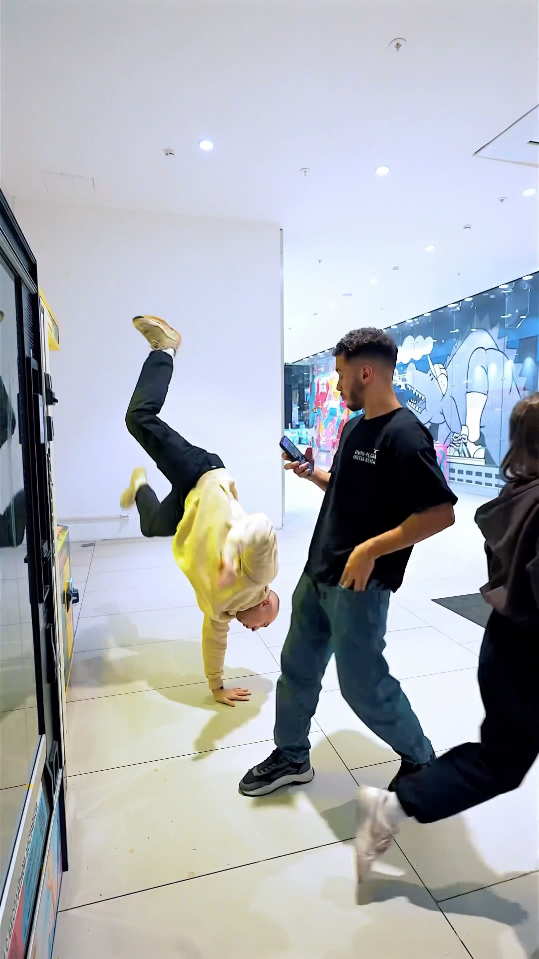 Jumping the Line Prank? #kiryakolesnikov #funny #prank #comedy