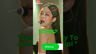 Jennie Wore Same Hair Clips Twice 😅🔥 #jennie #blackpink #shorts #trending
